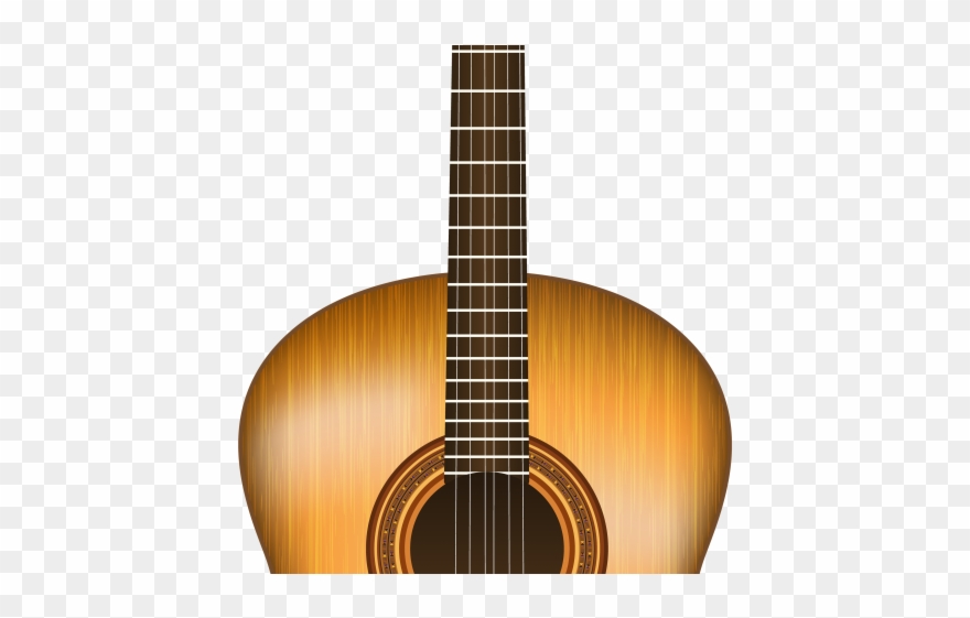 Guitar Clipart Invisible - Clipart Guitar Transparent Background - Png Download