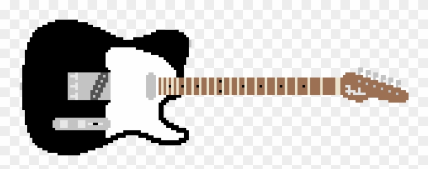 Telecaster - Telecaster Pixel Art Clipart