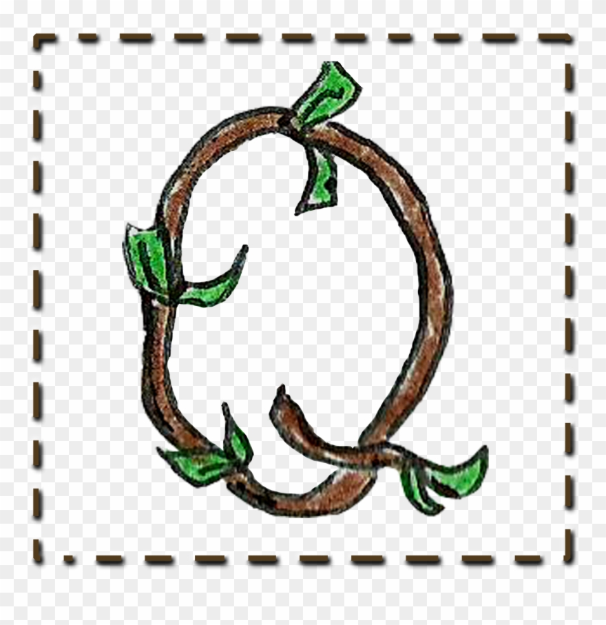 Granny Enchanteds Blog Twigs And Leaves Free Scrapbook - Letter Clipart