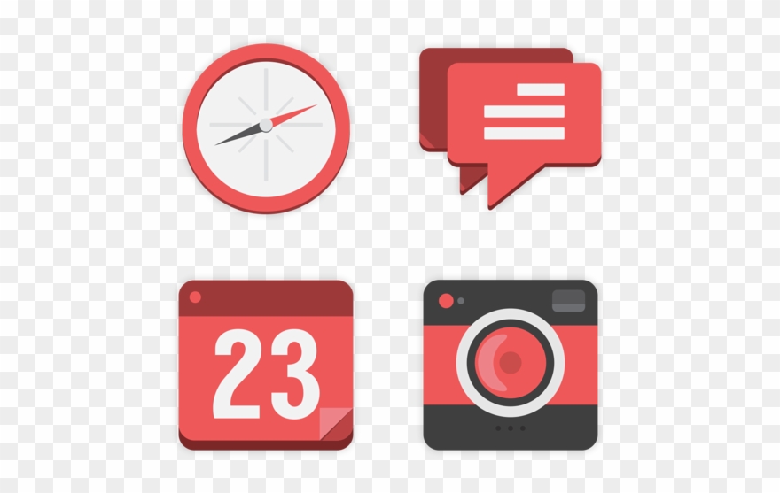 Icons Branding By East Valiant, Via Behance Clipart