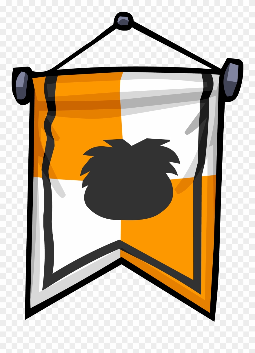 Orange Banner Clipart (3942737) PinClipart
