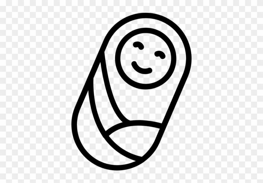 Neonatology - Line Art Clipart