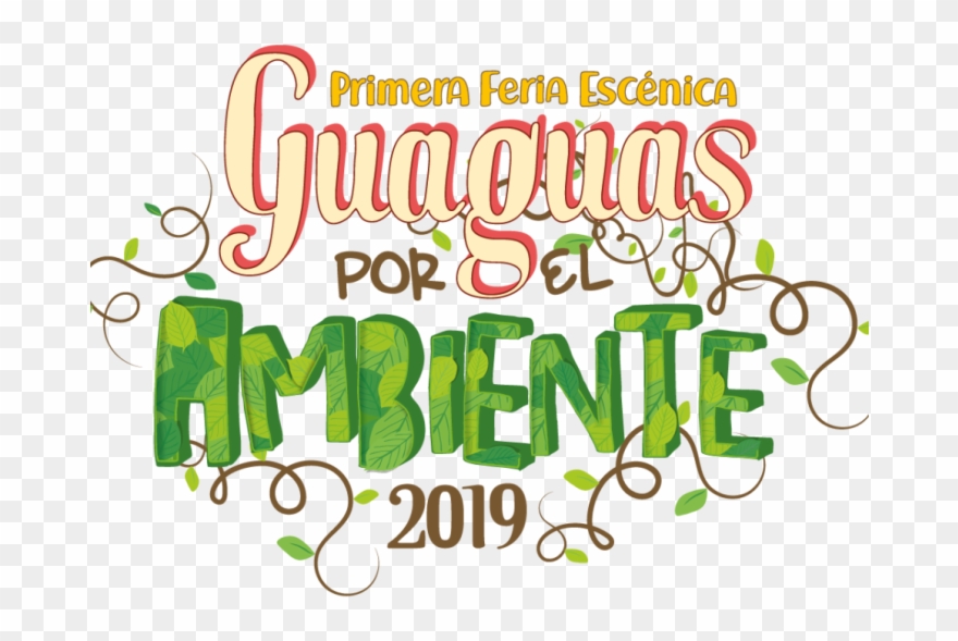 Guaguas Por El Ambiente - Calligraphy Clipart
