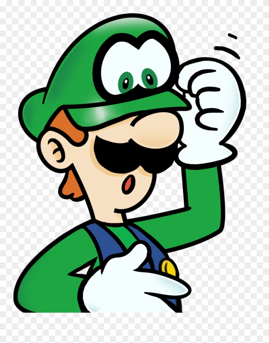 Davestoons On Twitter - Luigi Render 2d Clipart