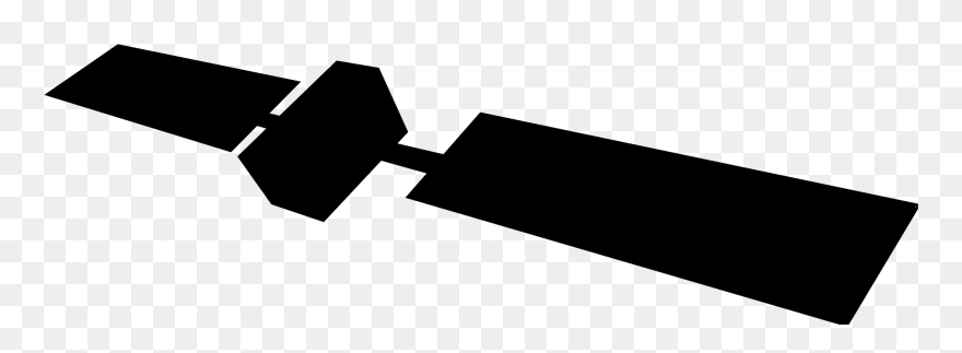 File - Satellit Silhouette - Svg - Satellit Svg Clipart