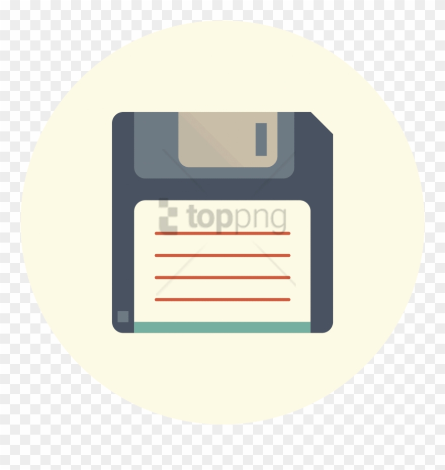 Free Png Disk, , Save Icon - Flat Design Save Icon Clipart