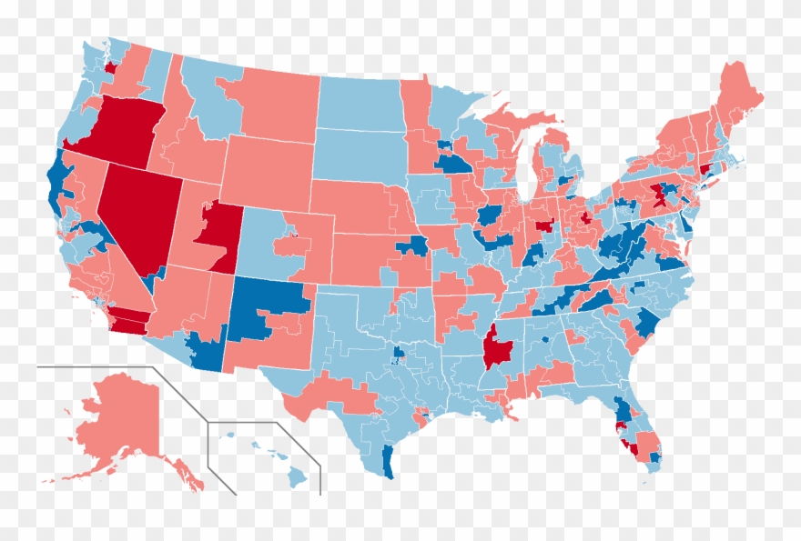 1982 United States House Of Representatives Elections - Us Map By Governors Clipart