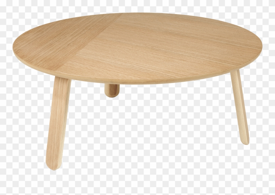 Round Wood Table Png Clipart