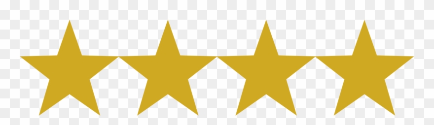 4 Estrellas - 4 Red Stars Clipart