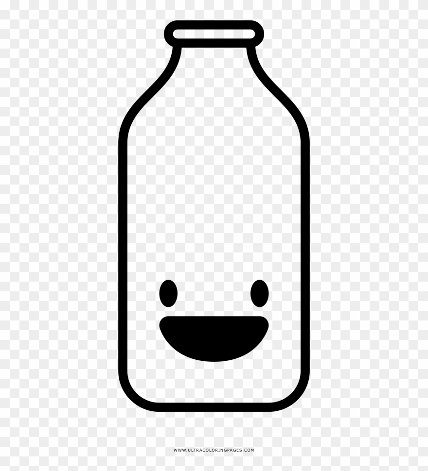 Bottle Coloring Page Clipart
