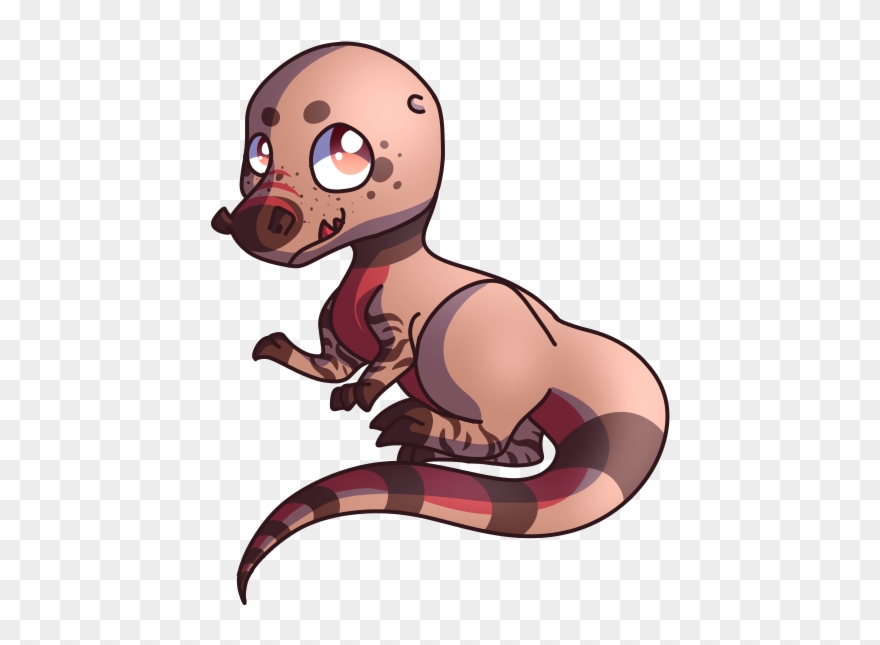 My Nephew Helped Me Make A Little T-rex Character For - Cartoon Clipart