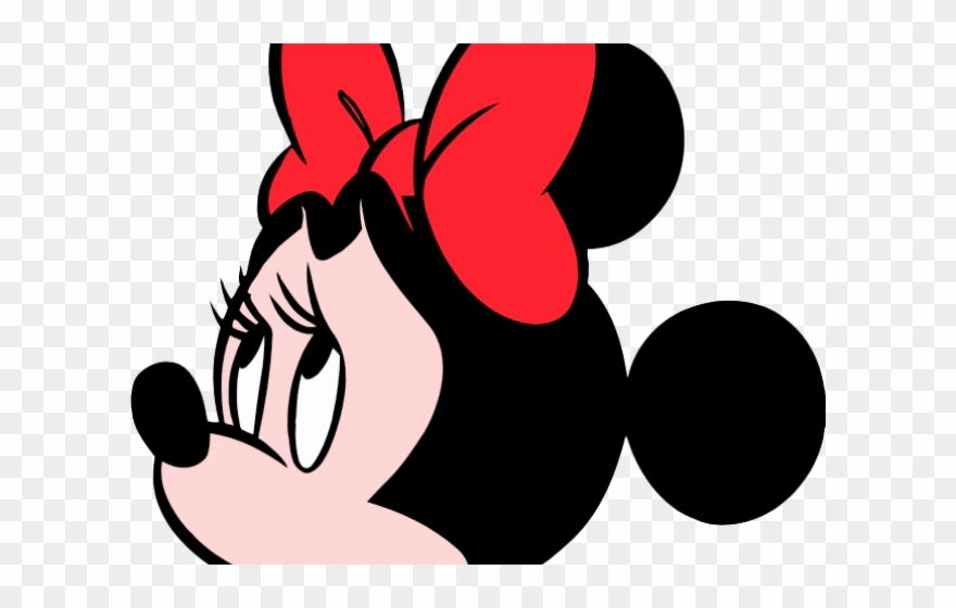Iiii Clipart Minnie Mouse - Mickey Profile Png Transparent Png