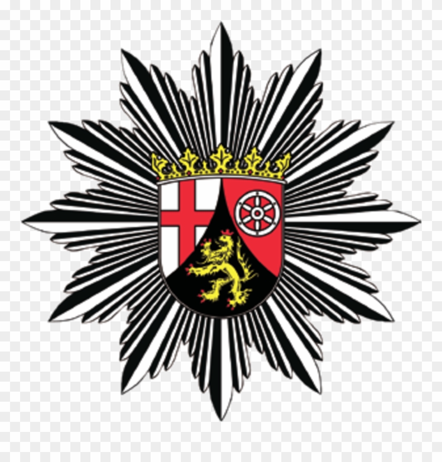 Polizei Drückt Nationalmannschaft Die Daumen - Rheinland Pfalz Clipart