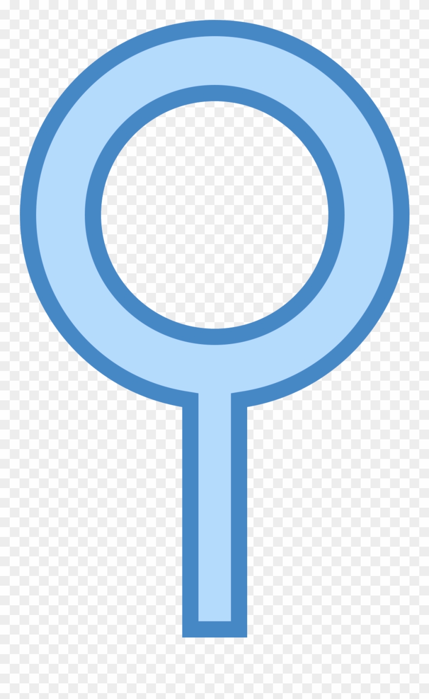 Neuter Blue Icon - Circle Clipart