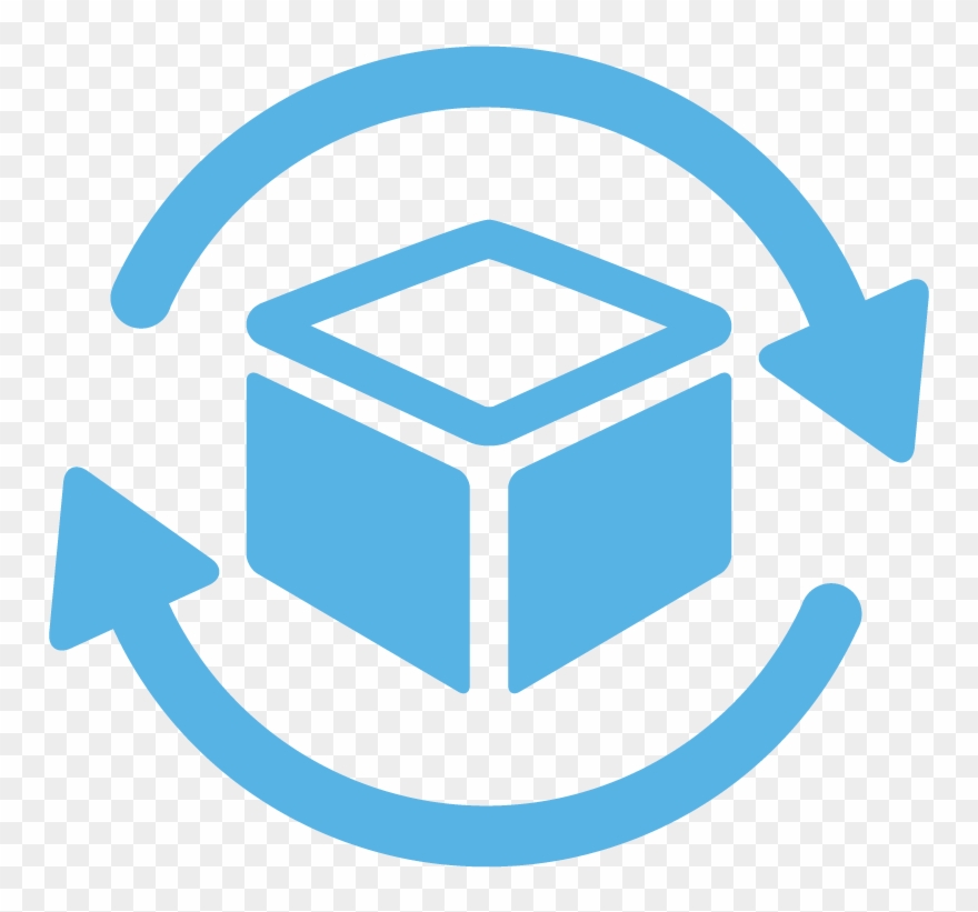 Stock And Release - Inventory Icon Png Blue Clipart