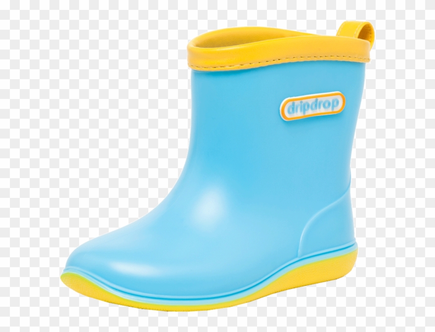 Transparent Colored Rain Boots - Chelsea Boot Clipart