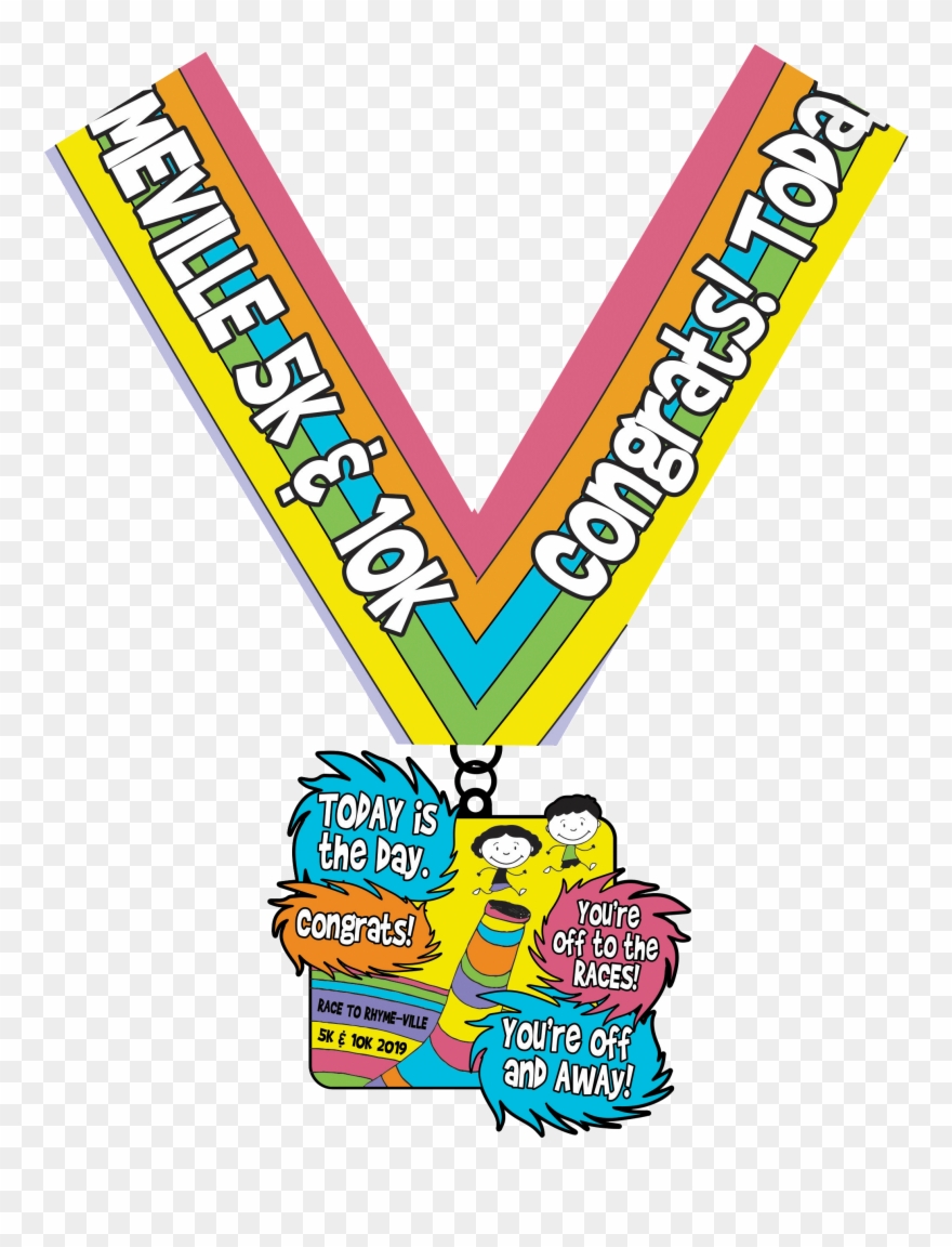 2019 Race To Rhyme-ville 5k & 10k San Antonio Clipart