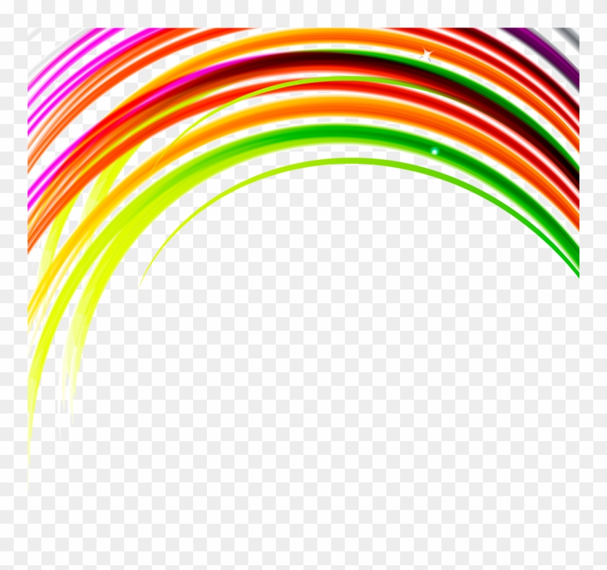 Rainbowheader - Rainbow Header Png Clipart