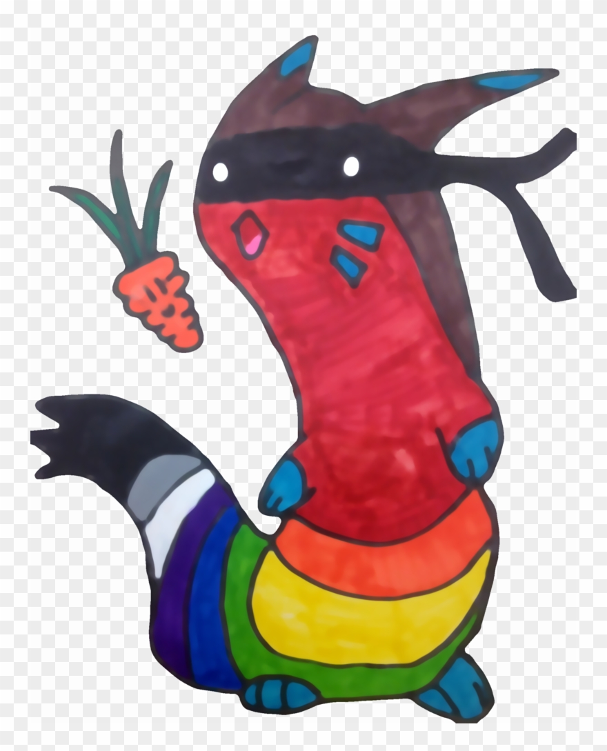 Drawn Ninja Lukisan - Illustration Clipart