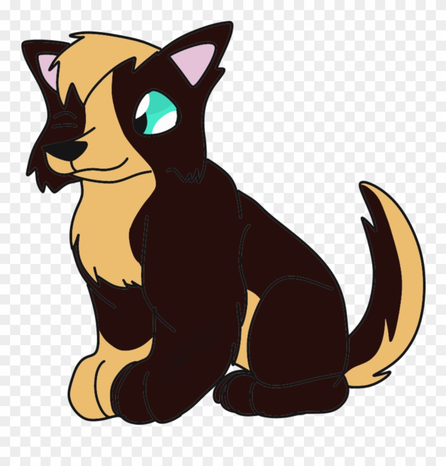 Dusk Has A Light Brown Center,and A Dark Brown Body - Cartoon Clipart