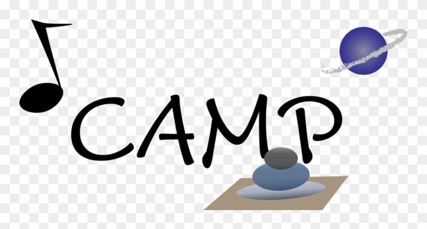 Camp 2018 Graphic - Calligraphy Clipart