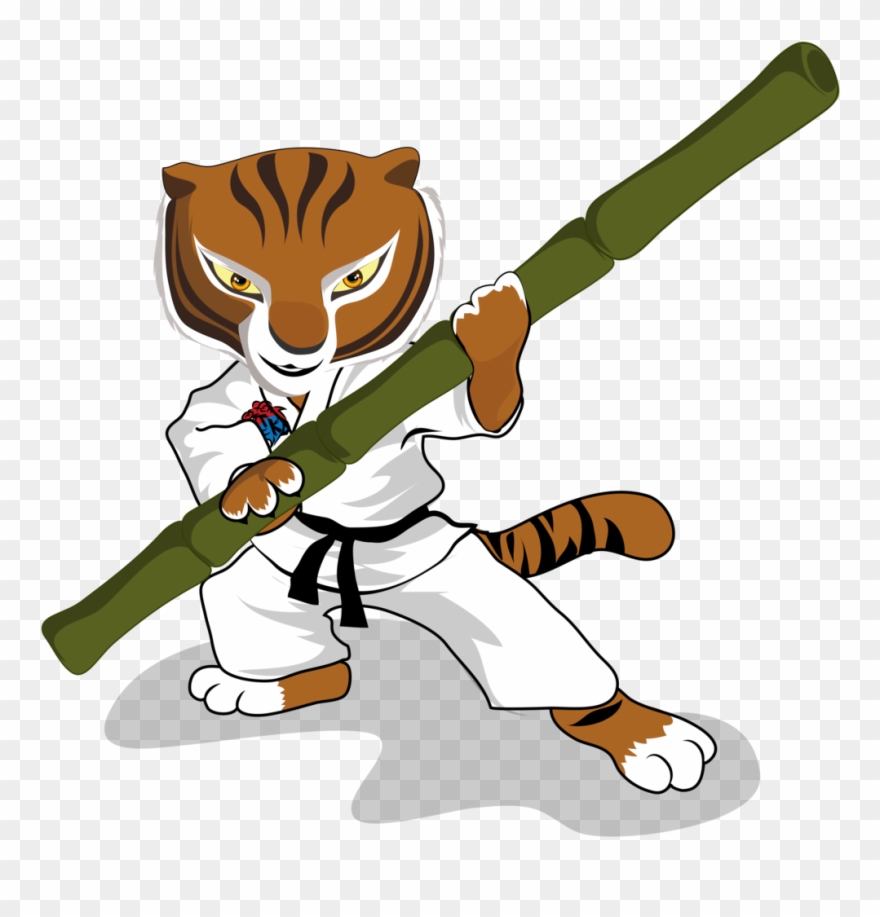 Master Taekwondo - Cartoon Clipart