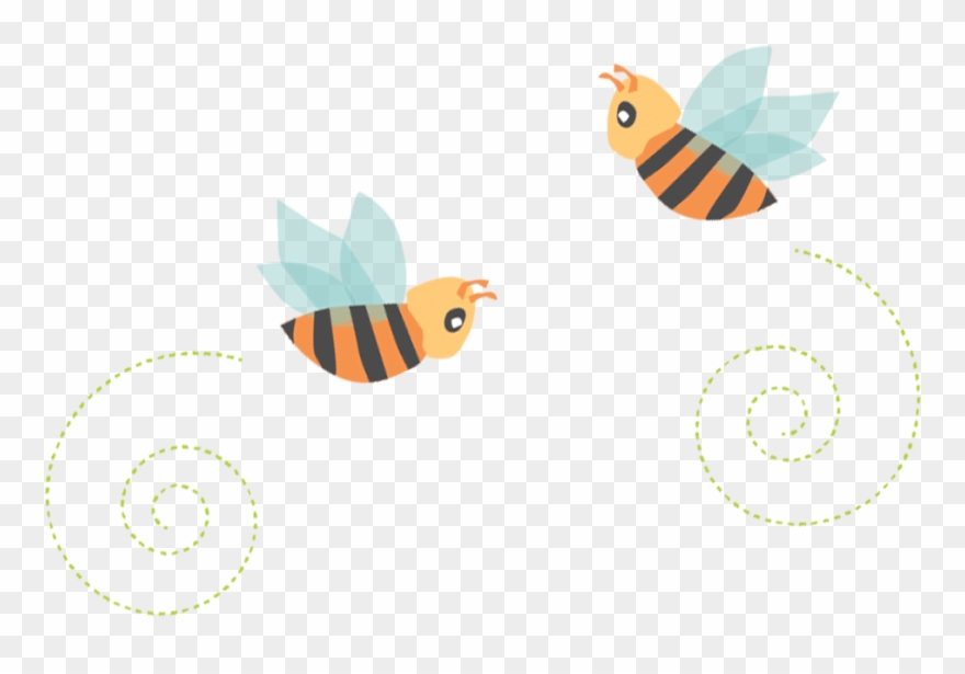 Bees - Illustration Clipart