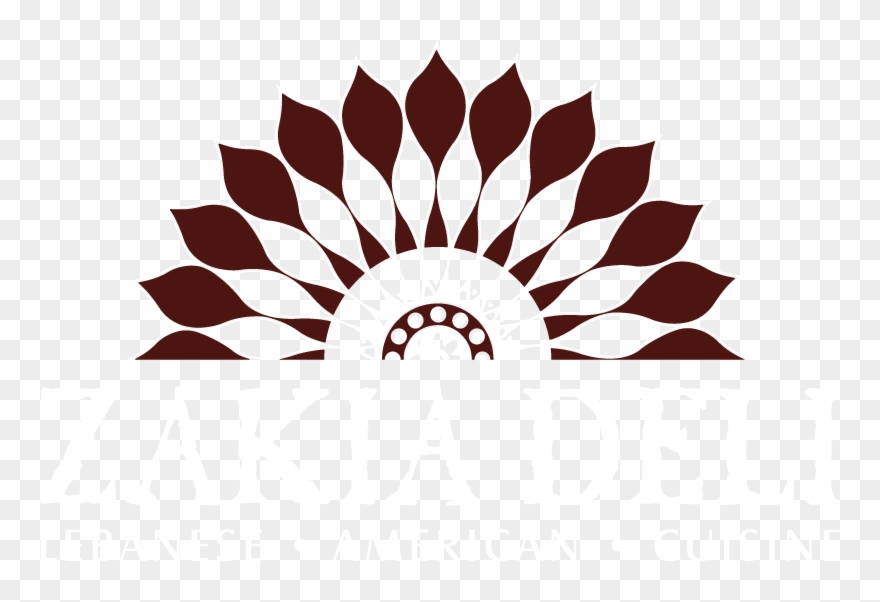 Zakia Deli Logo White Maroon Format=1500w Clipart