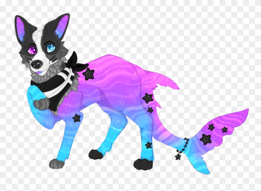 Buddy Snuggle - Chinese Crested Dog Clipart