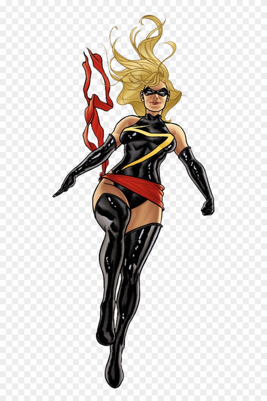 617 X 1296 4 - Ms Marvel Comic Png Clipart