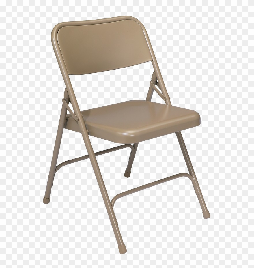 Folding Chair Transparent Png - Metal Folding Chairs Clipart
