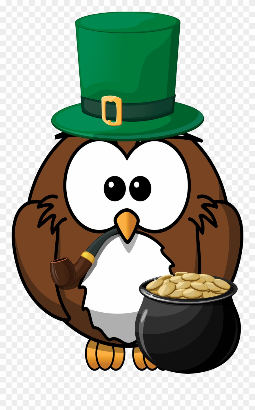 Irishman's Chorale Returns To Riderwood For St - Cartoon Owl Clipart