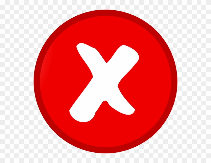 Clipart Of X, X Mark X And Ekis X - National Zakat Foundation - Png Download