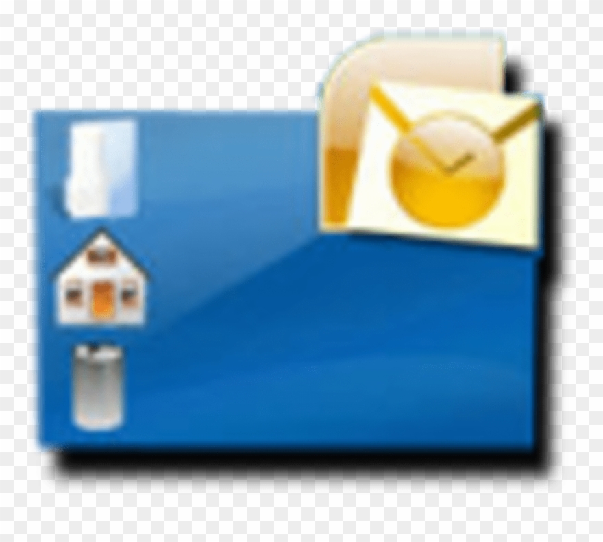 Outlook On The Desktop - House Clipart