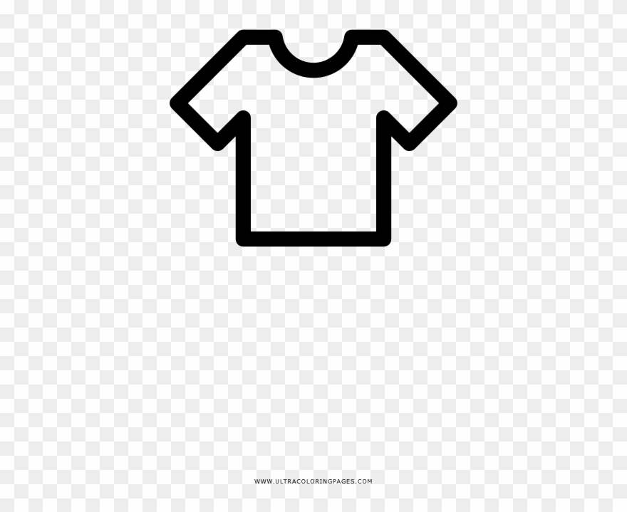 Camisa Página Para Colorear Clipart
