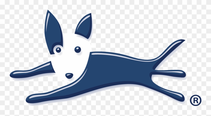 Bluedog Logo - Transparent Blue Dog Clipart