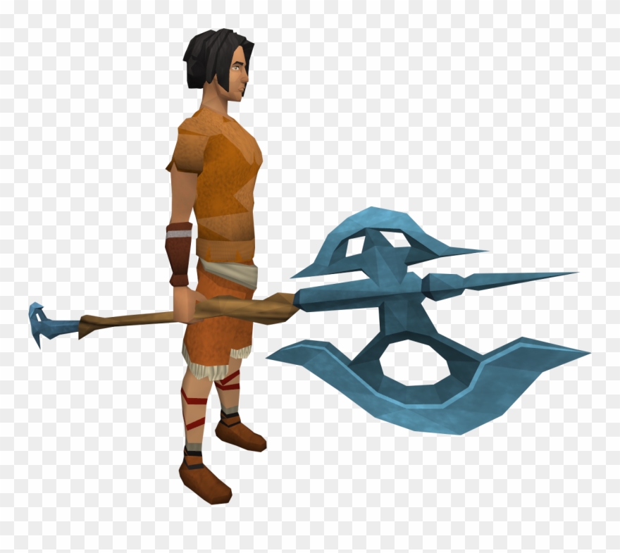 The Runescape Wiki - Rune Halberd Clipart