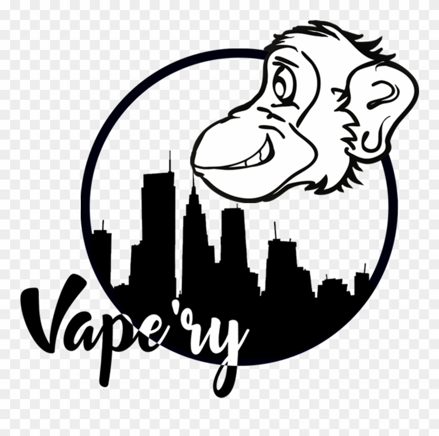 Vape'ry Logo - Generic City Skyline Vector Clipart