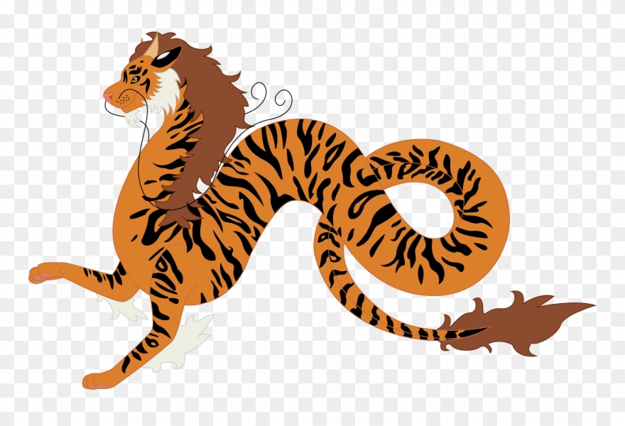 Catcher Of Eggs Tiger-long - Illustration Clipart