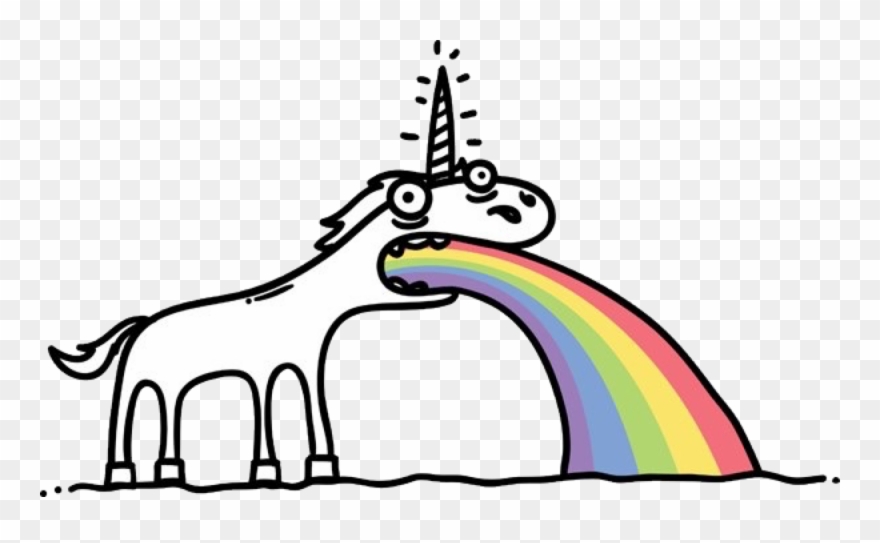 Unicorn🦄🌸✨ - Unicorns Png Clipart