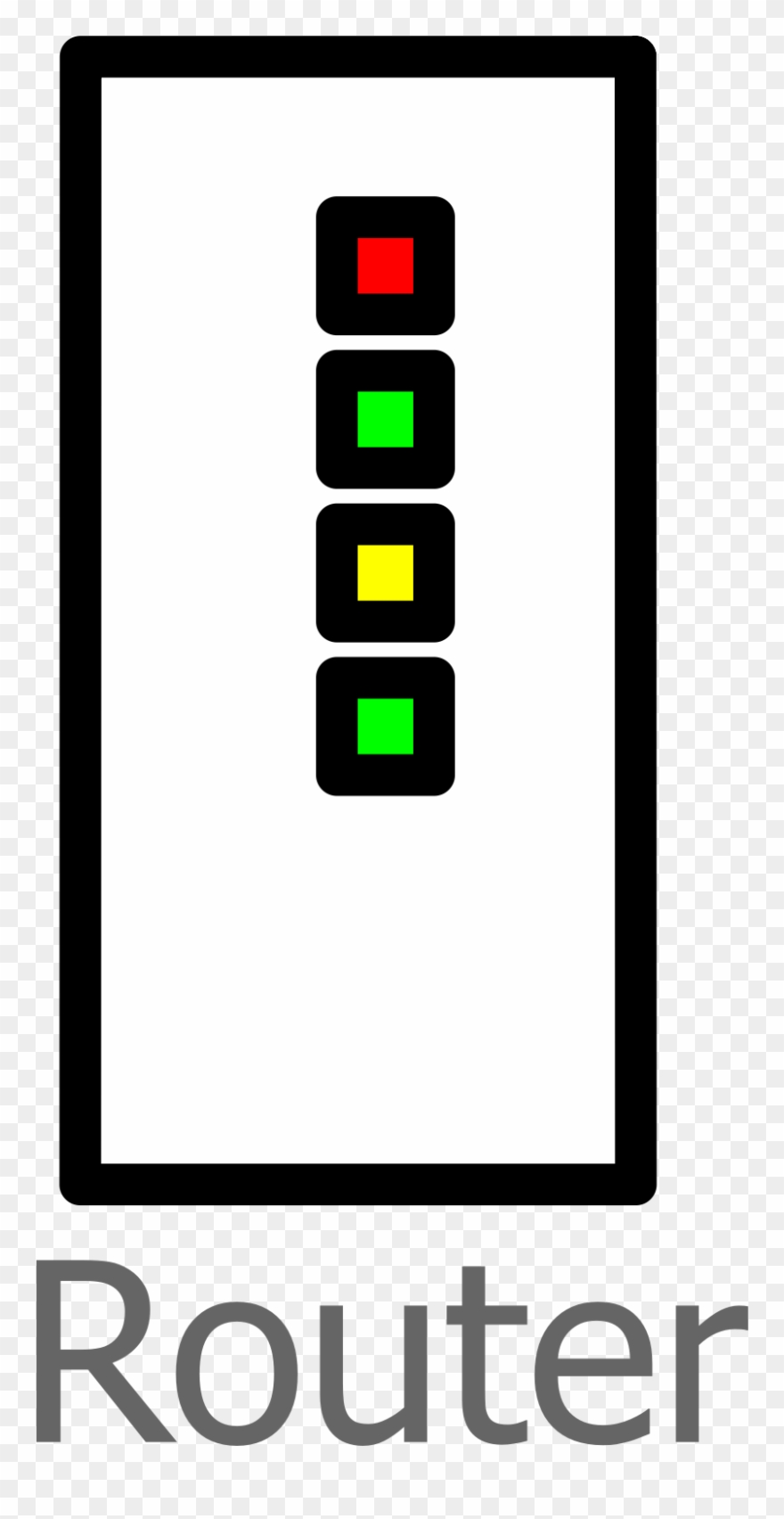 This Free Icons Png Design Of Router Labelled Clipart