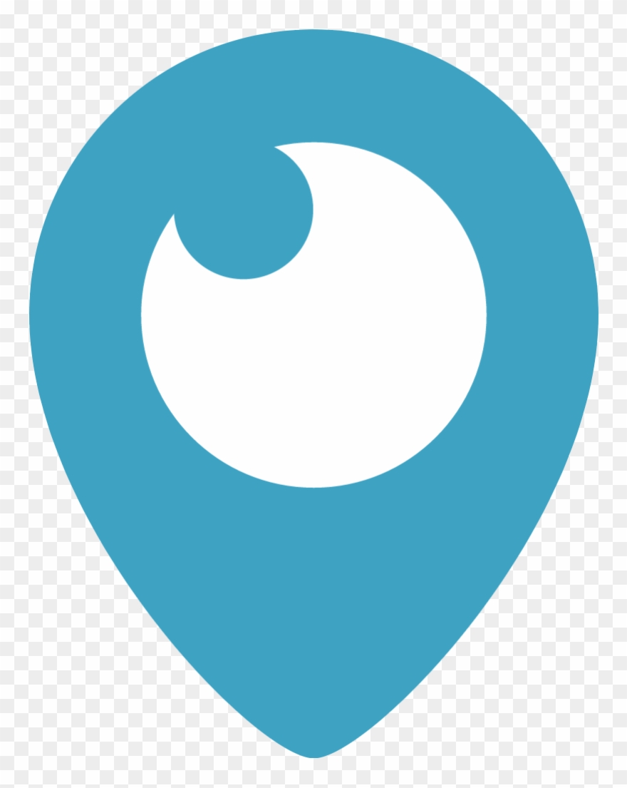 Periscope Logo Png - Circle Clipart