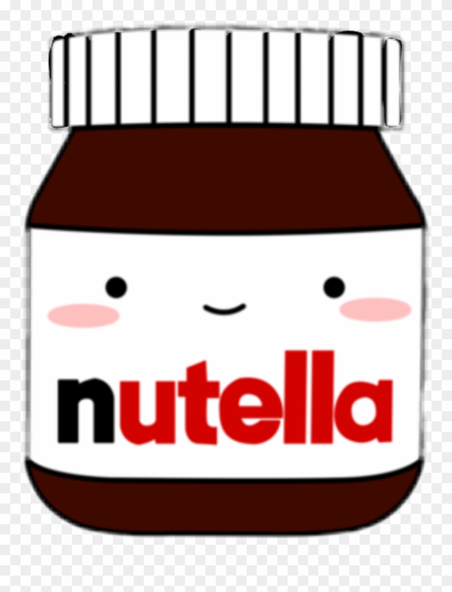 Nutella Sticker - Nutella Clipart
