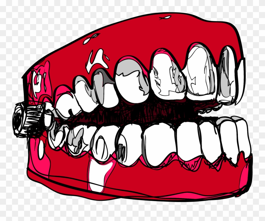 Plastic Chatter Lies Clipart