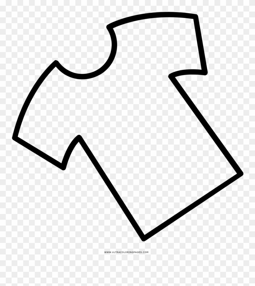 Shirt Coloring Page Clipart