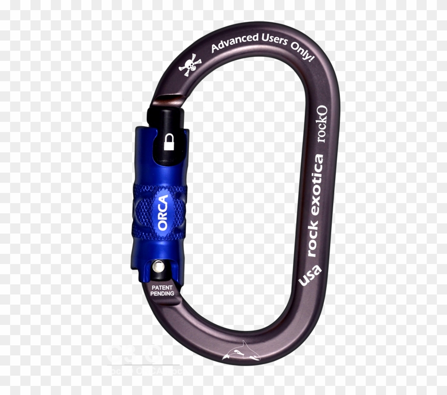 Rocko Orca-lock Carabiner Clipart