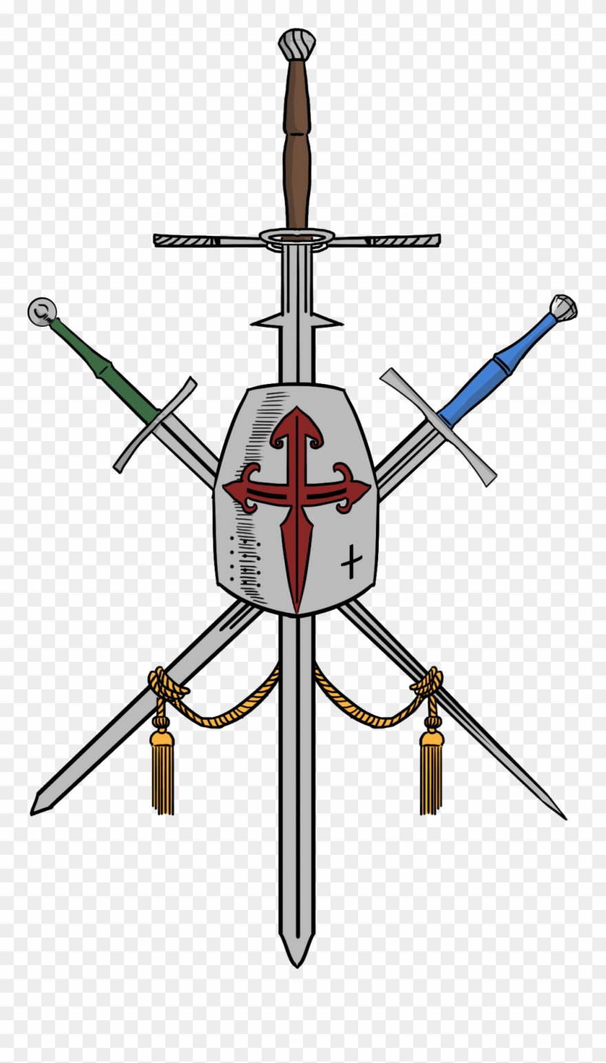 James Armory Is A Fine Making Of Hema Training Weapons, - Helicopter Rotor Clipart