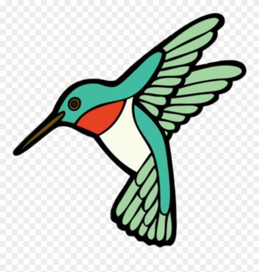 Pajaro Sticker - Hummingbird Sticker Clipart