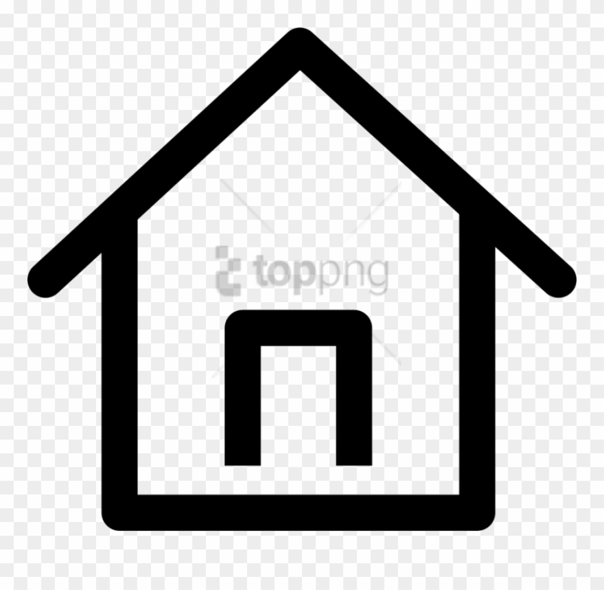 Free Png Home Icon Free Png Image With Transparent - Vector Home Icon Svg Clipart