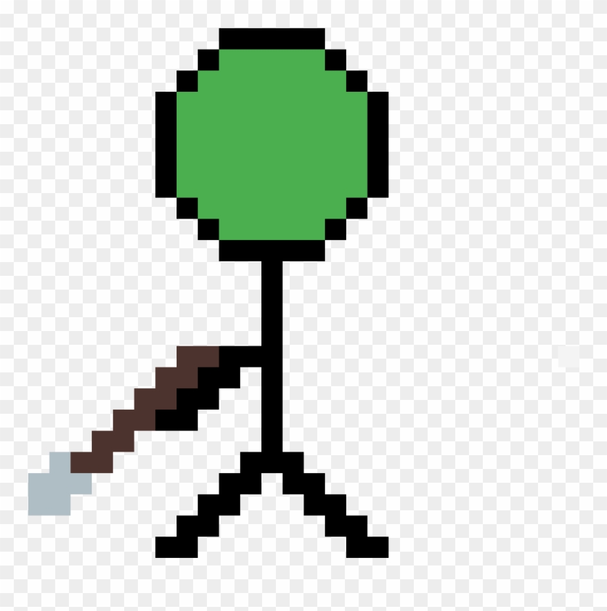 Elite Soldier W Scythe - Tata Bt21 Pixel Art Clipart
